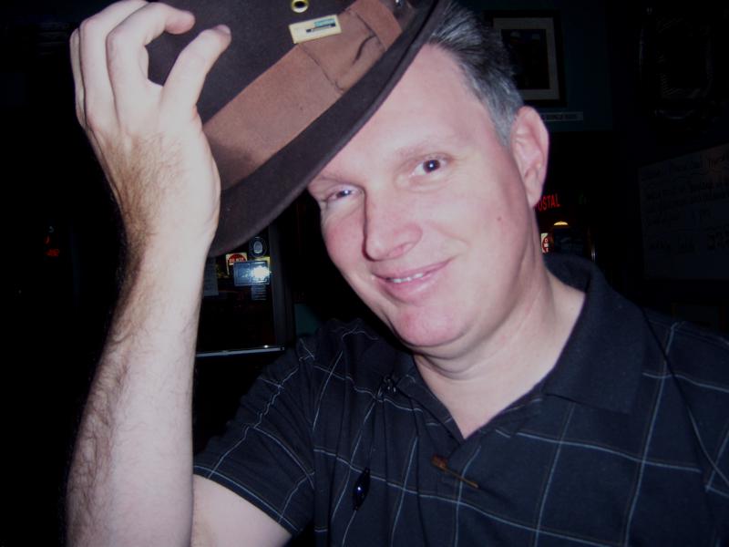 Bill tipping his hat